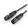 Kabel i złączka UGREEN Kabel XLR żeński do XLR męski 20710B - 2m czarny